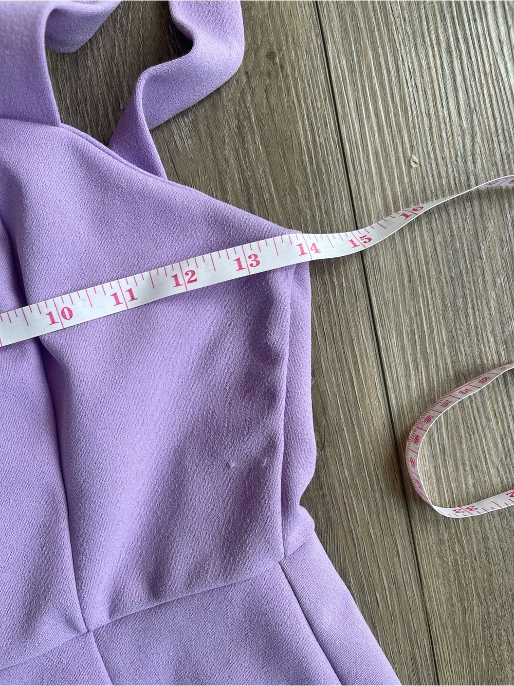 Women's Lavender Boho Chic Balletcore Tie-Shoulder Overalls size Small - Picture 4 of 7